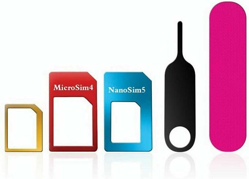 Set adattatore 5in1 nano micro - adattatore,