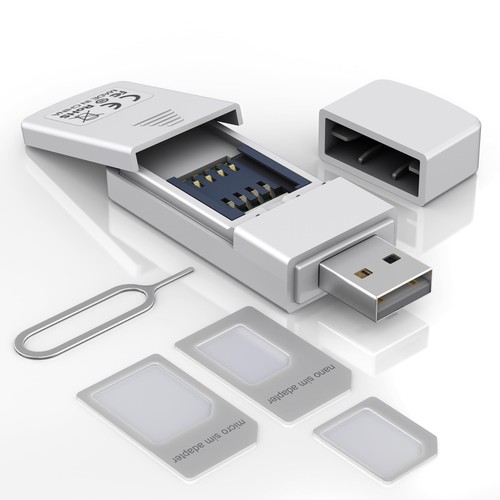 Lettore adattatore scheda sim - lettore,