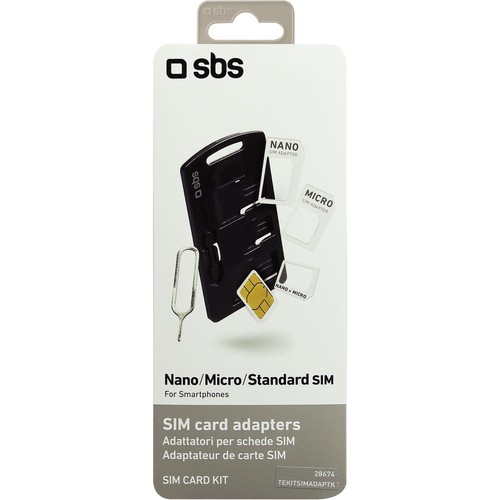 Kit adattatori sbs - per, sim
