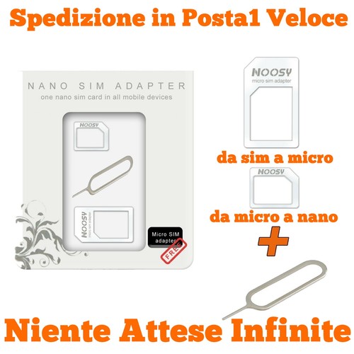 Kit adattatori sim nano - kit, 3