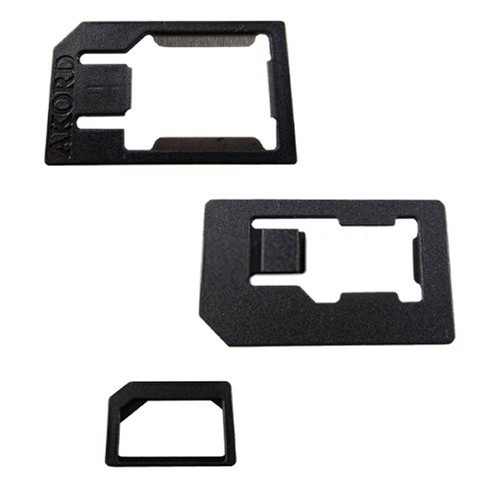 Nano card 3in1 kit - card, adattatori